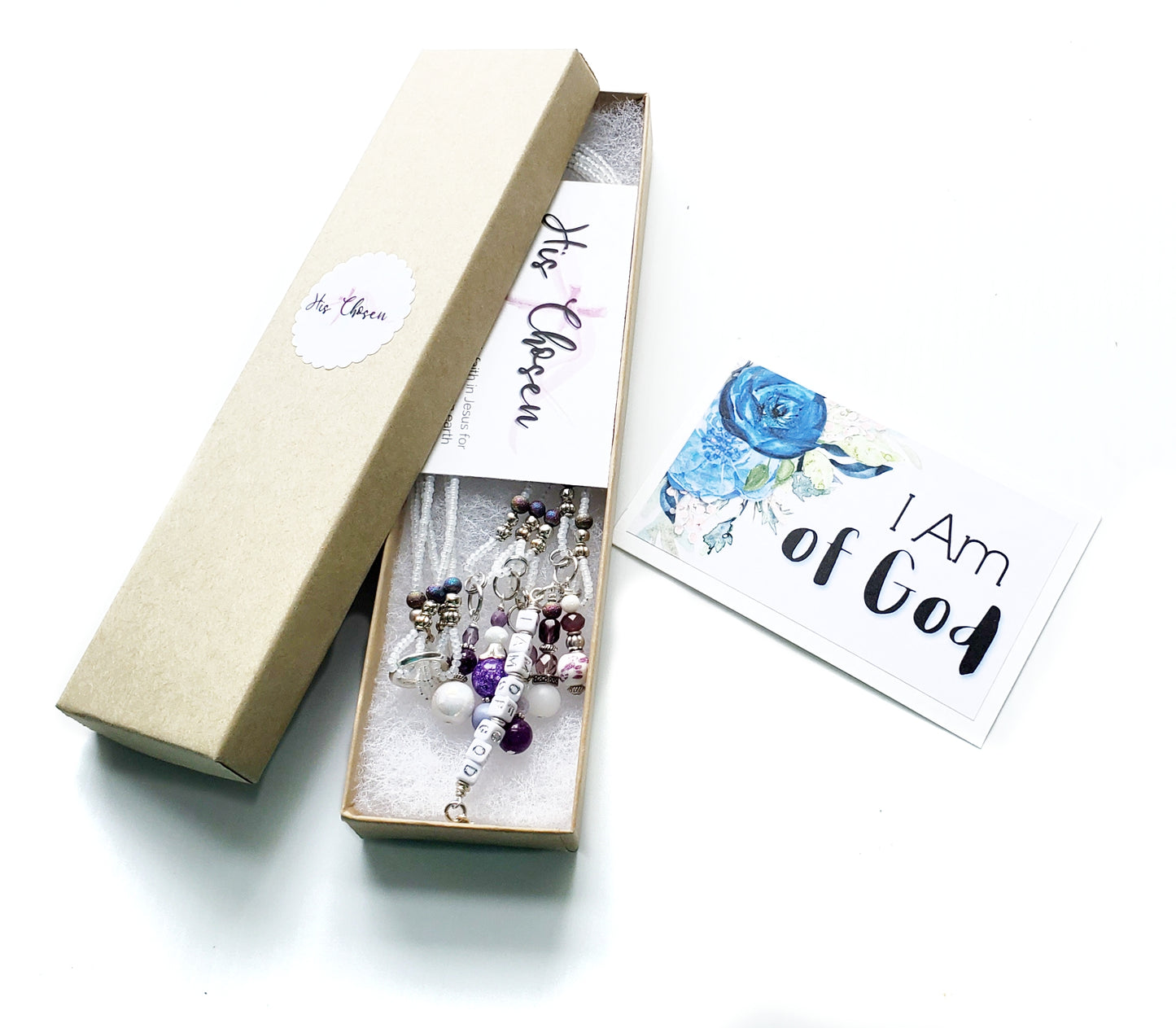 Wisdom Tree of Life 4-Strand Beaded Bookmark