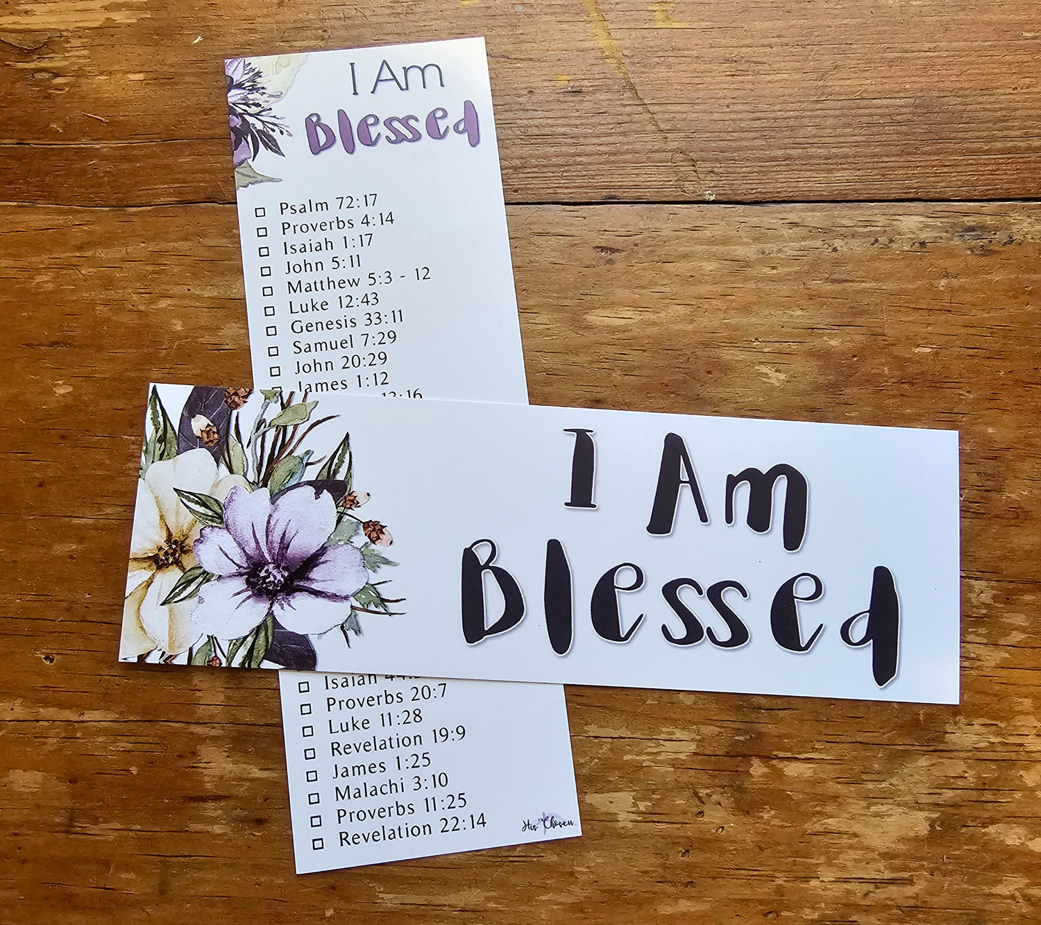 Traditional Bookmarks
