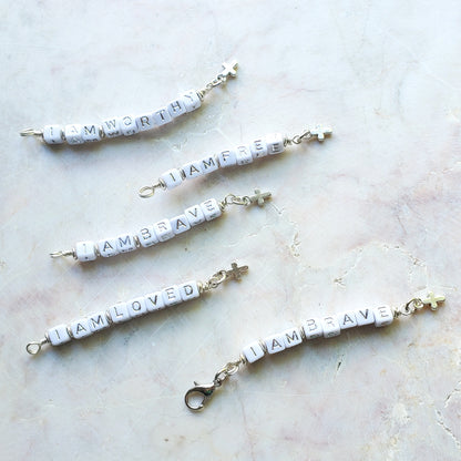 Word Charm Clip-On