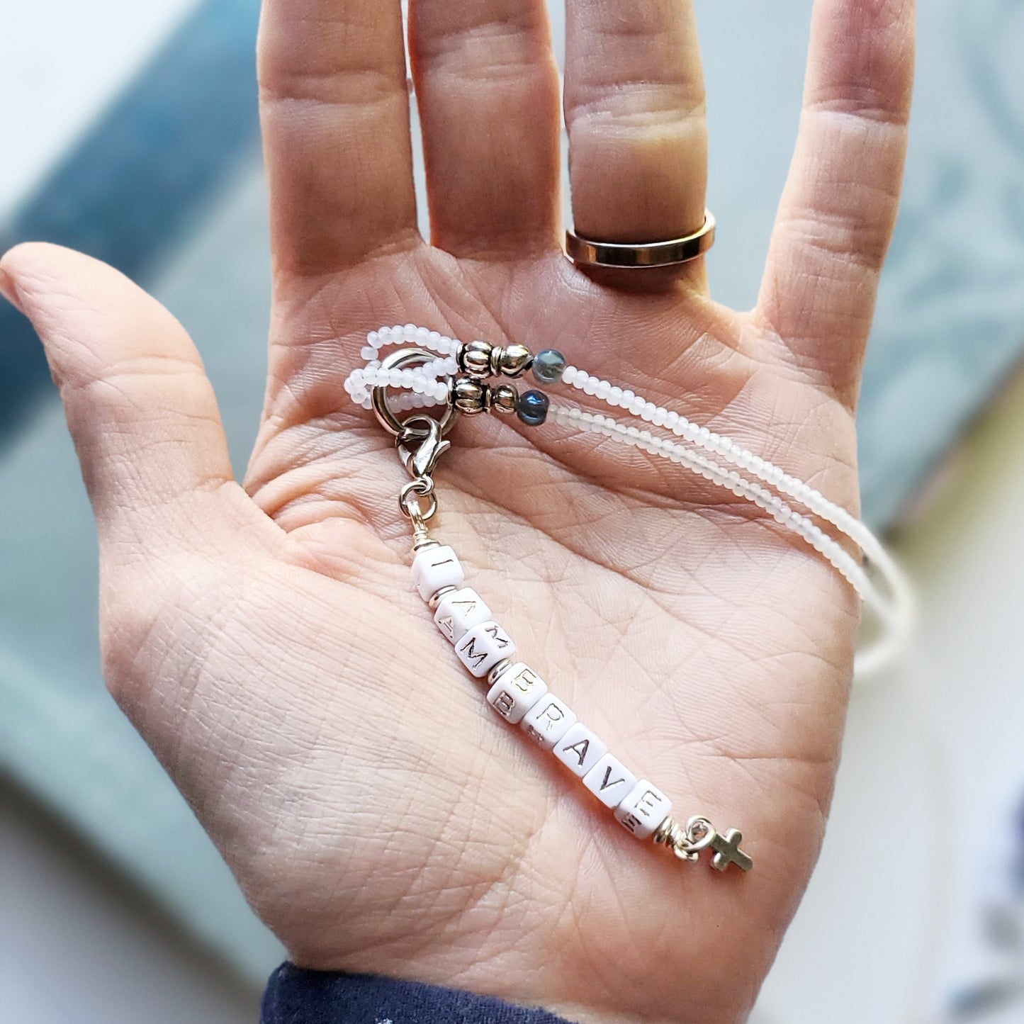 Word Charm Clip-On