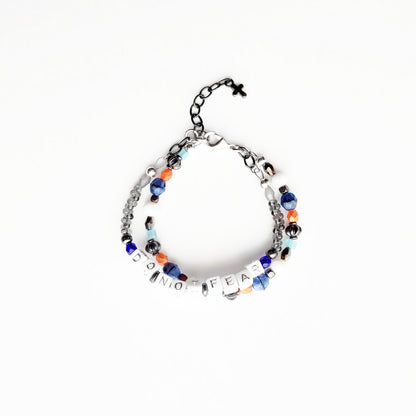 Do Not Fear Double Strand Bracelet