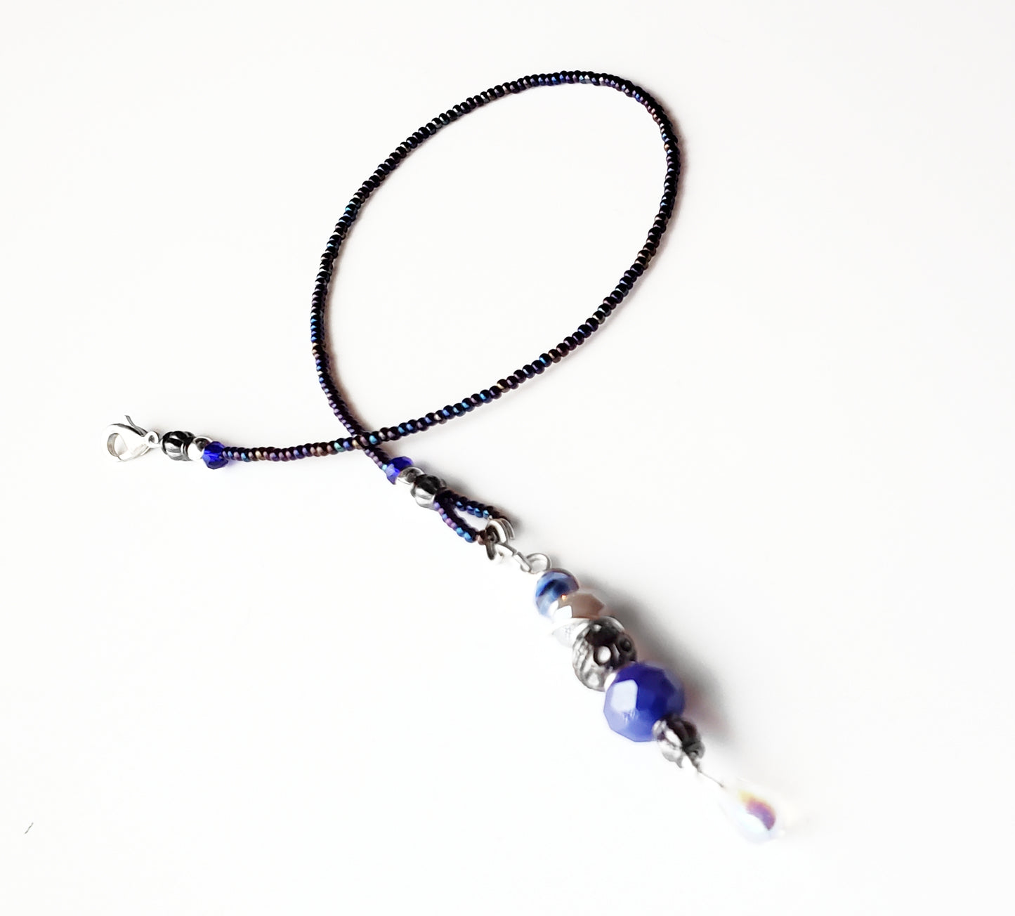 Fighting Fear Half-strand Clip-on Beaded Bookmark