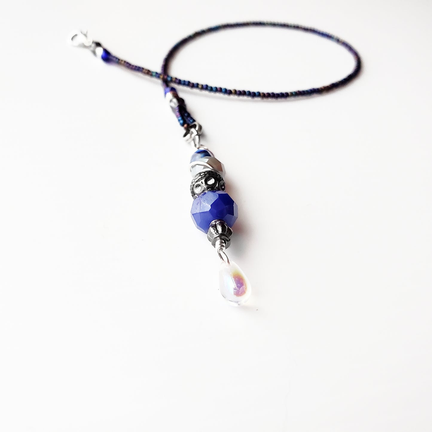 Fighting Fear Half-strand Clip-on Beaded Bookmark