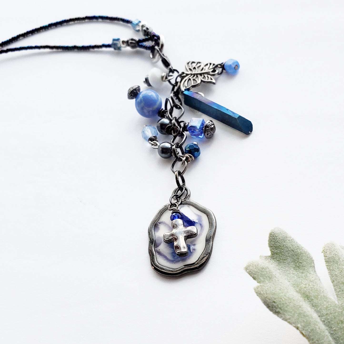 Fighting Fear Cluster Clip-On Charm