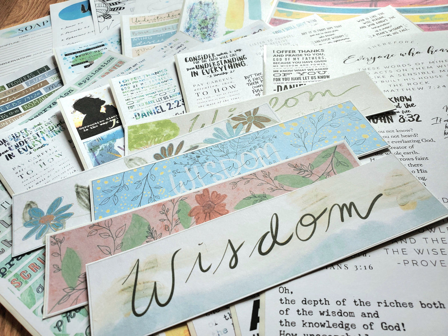 Wisdom Tree of Life Bible Sticker Set