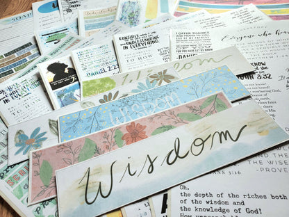 Wisdom Tree of Life Bible Sticker Set