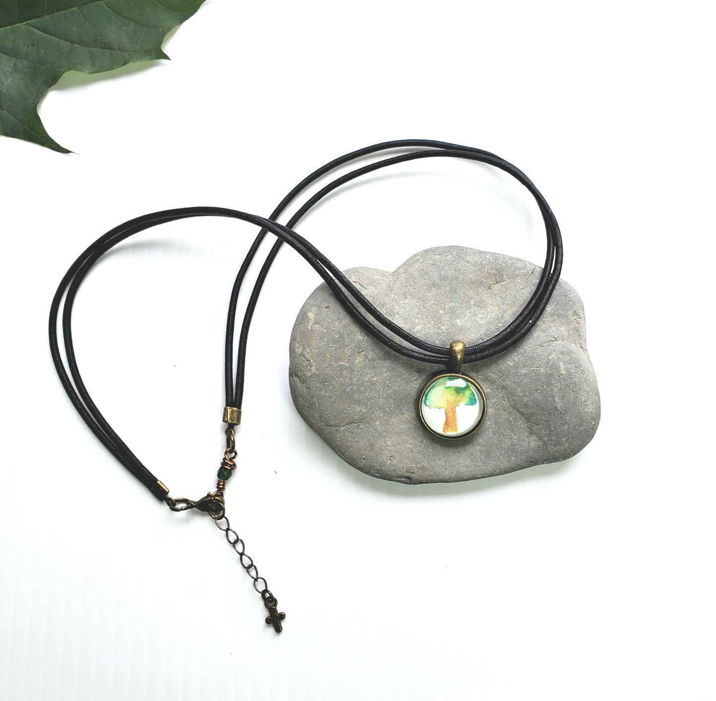 Tree of Life Charm Beaded Necklace