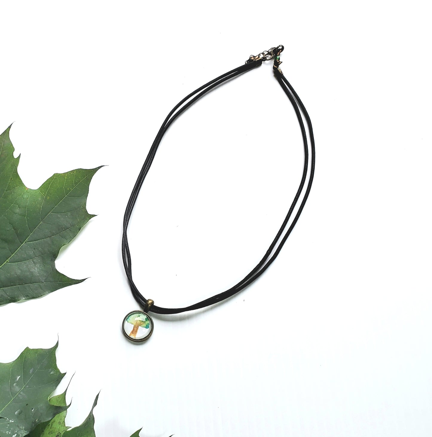 Tree of Life Charm Beaded Necklace