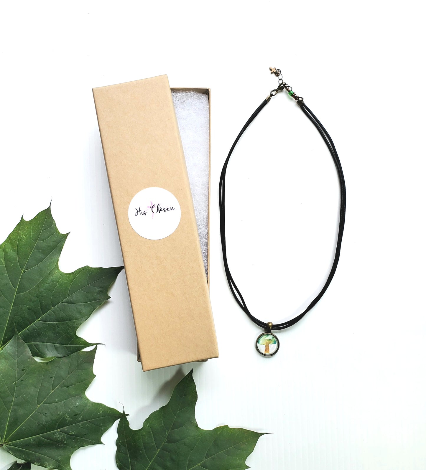 Tree of Life Charm Beaded Necklace