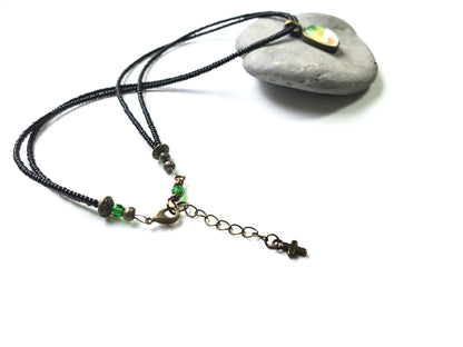 Tree of Life Charm Beaded Necklace
