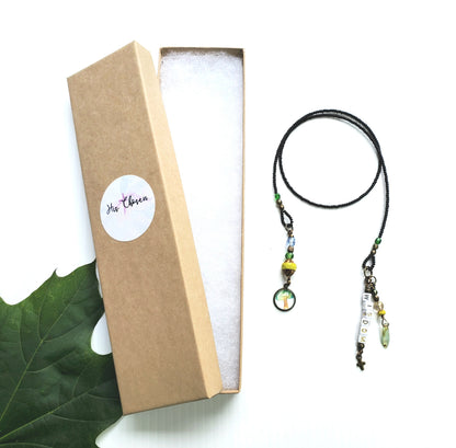Wisdom Tree of Life Single Strand Beaded Bookmark