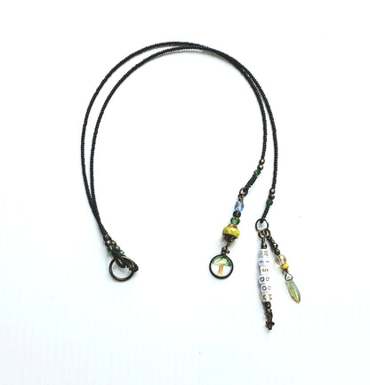 Wisdom Tree of Life 2-Strand Beaded Bookmark