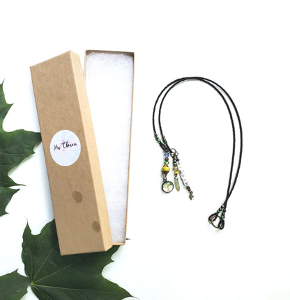 Wisdom Tree of Life 2-Strand Beaded Bookmark