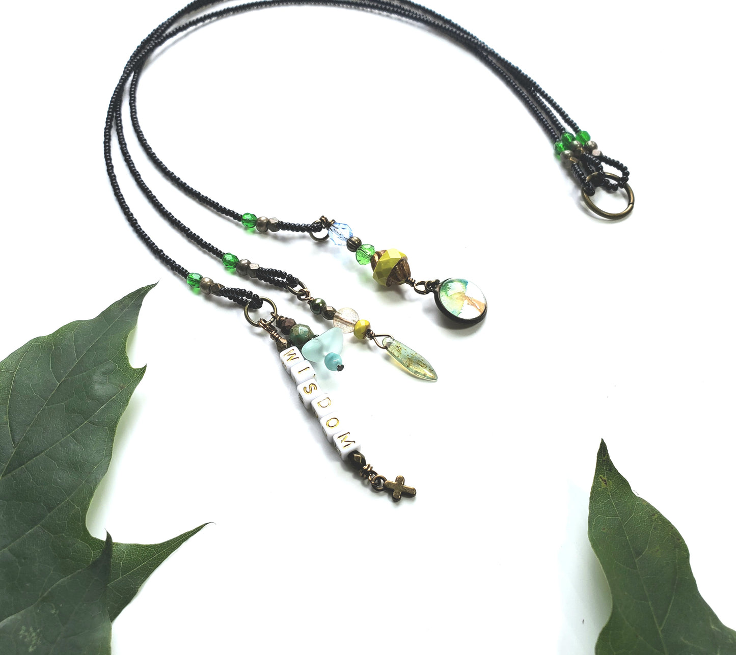 Wisdom Tree of Life 3-Strand Beaded Bookmark