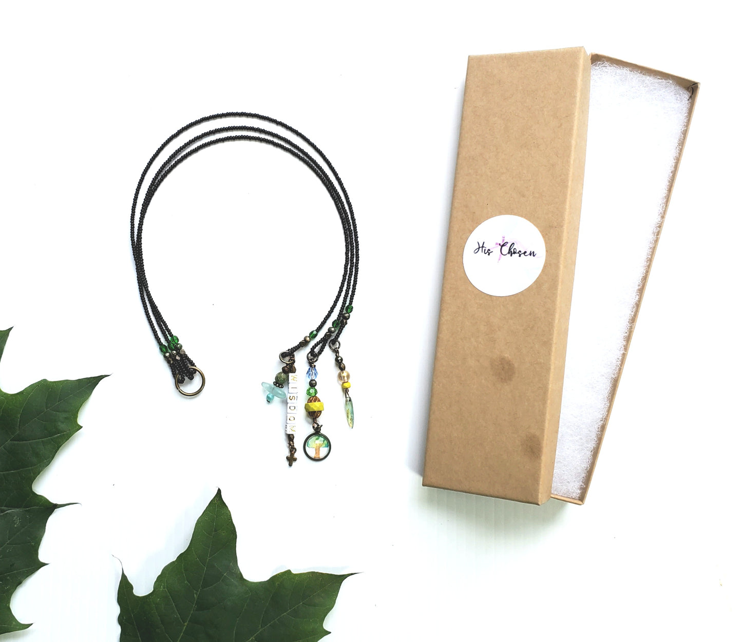Wisdom Tree of Life 3-Strand Beaded Bookmark