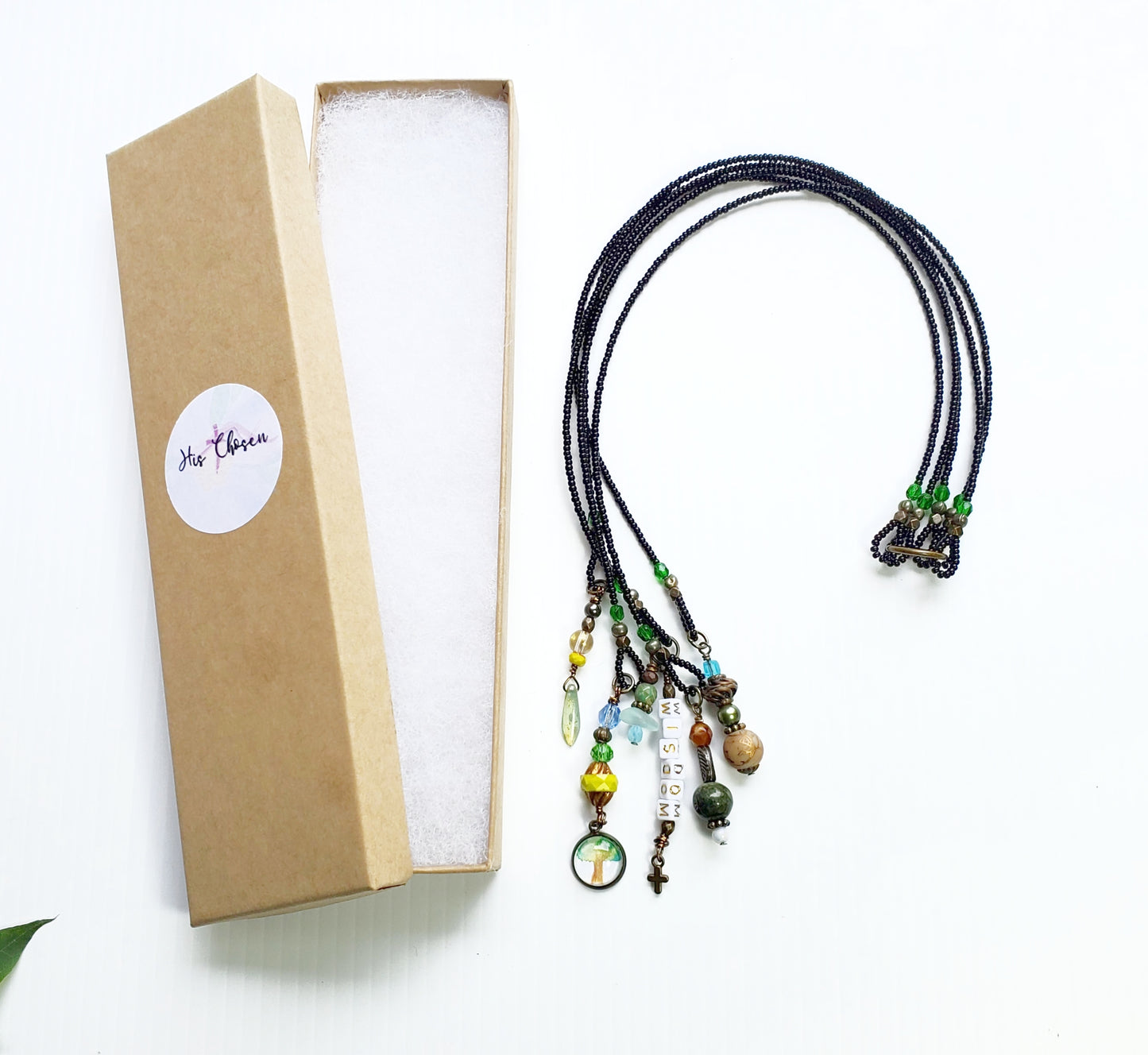 Wisdom Tree of Life 5-Strand Beaded Bookmark