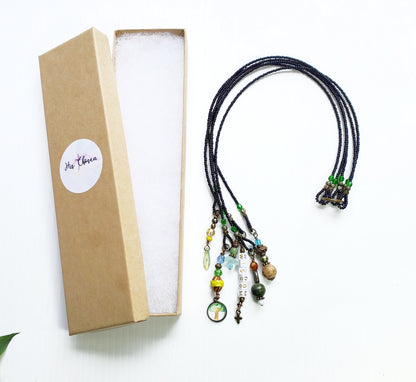 Wisdom Tree of Life 5-Strand Beaded Bookmark