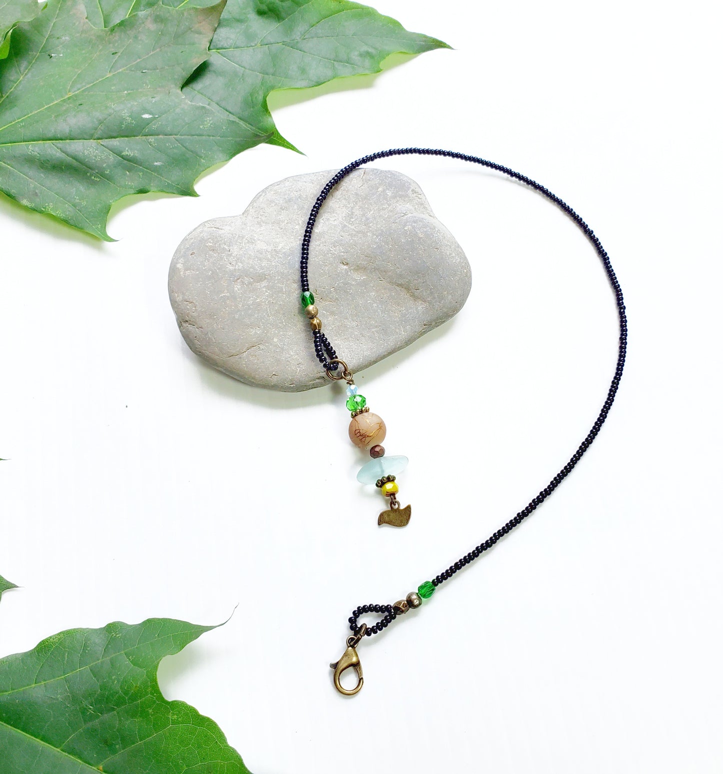 Beaded Bookmark Half-Strand Clip-on Custom