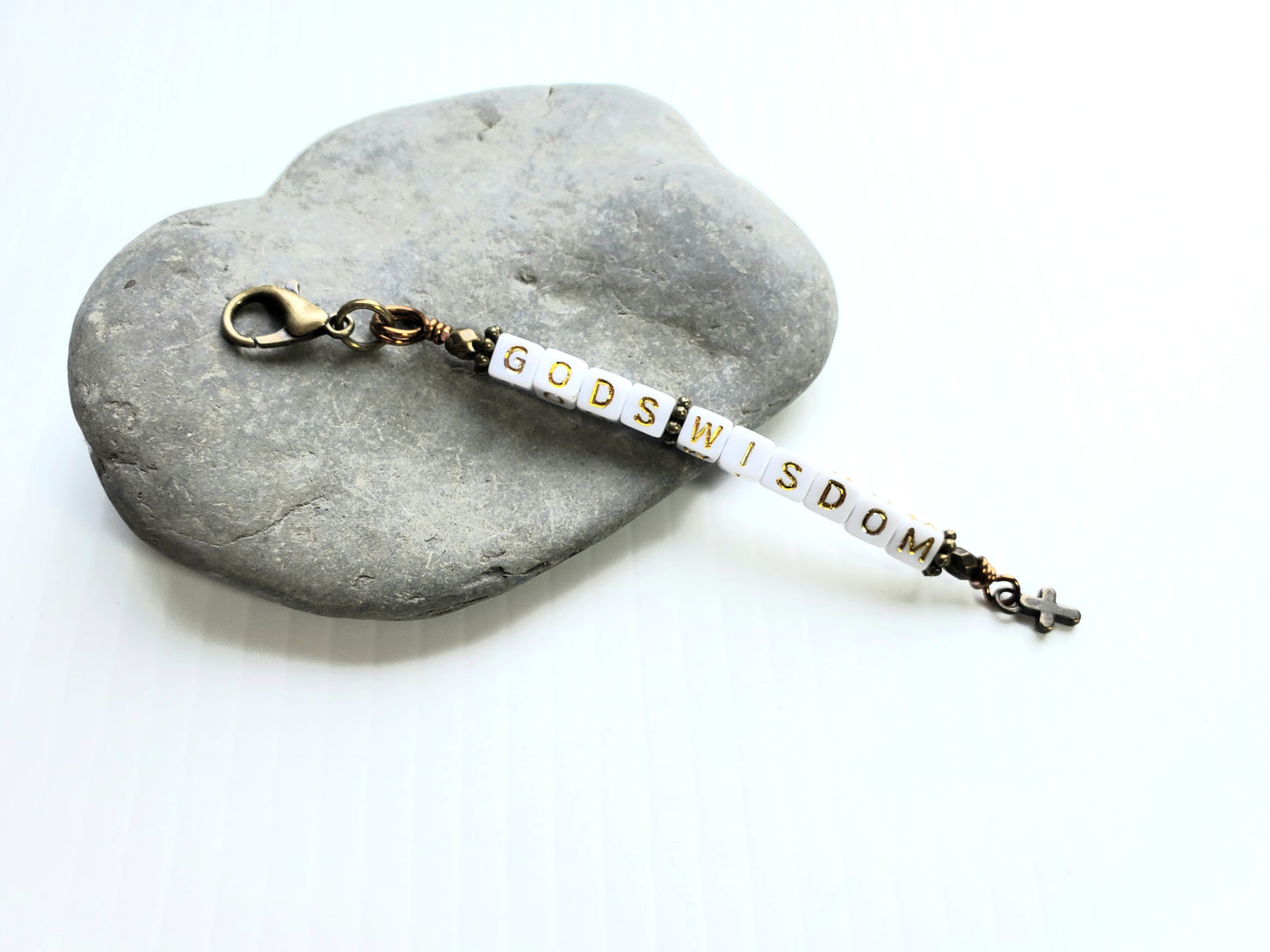 Wisdom Tree of Life Single Strand Beaded Bookmark