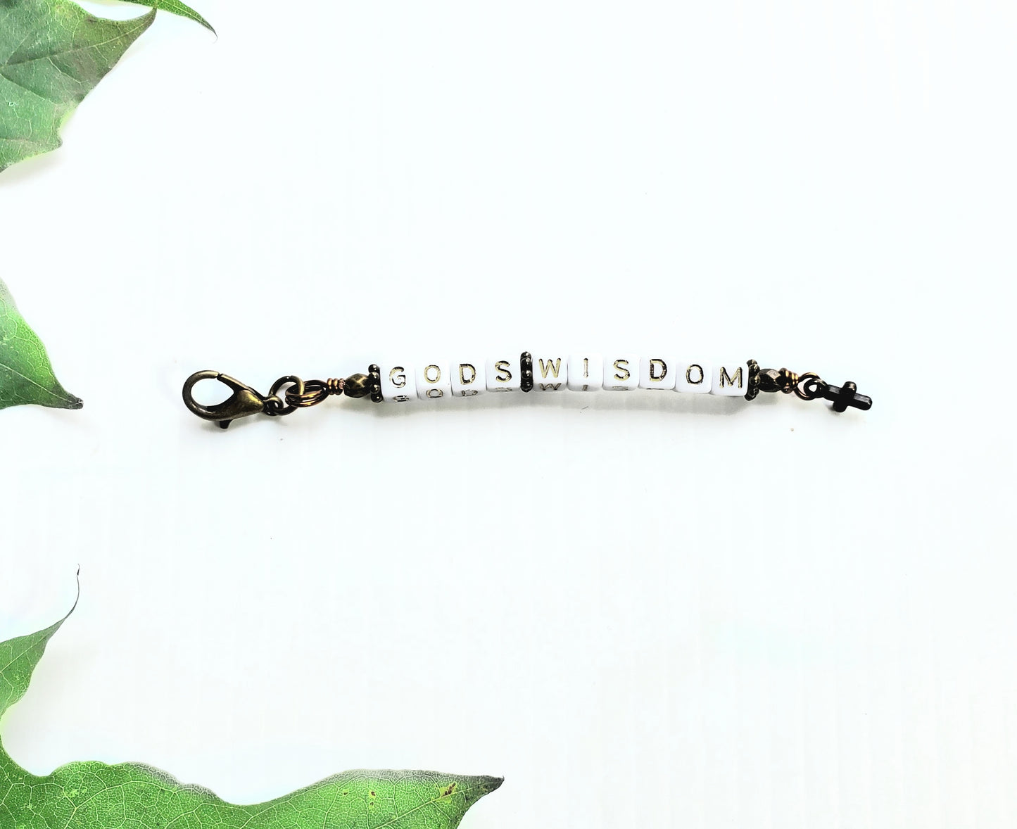 Wisdom Tree of Life Single Strand Beaded Bookmark
