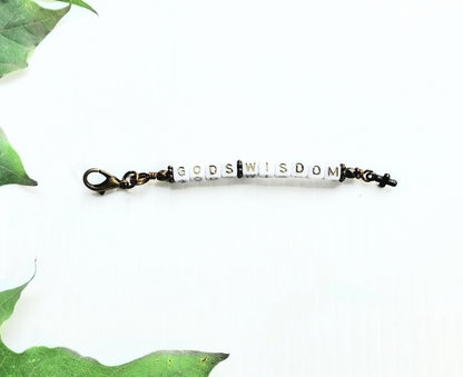 Wisdom Tree of Life Single Strand Beaded Bookmark