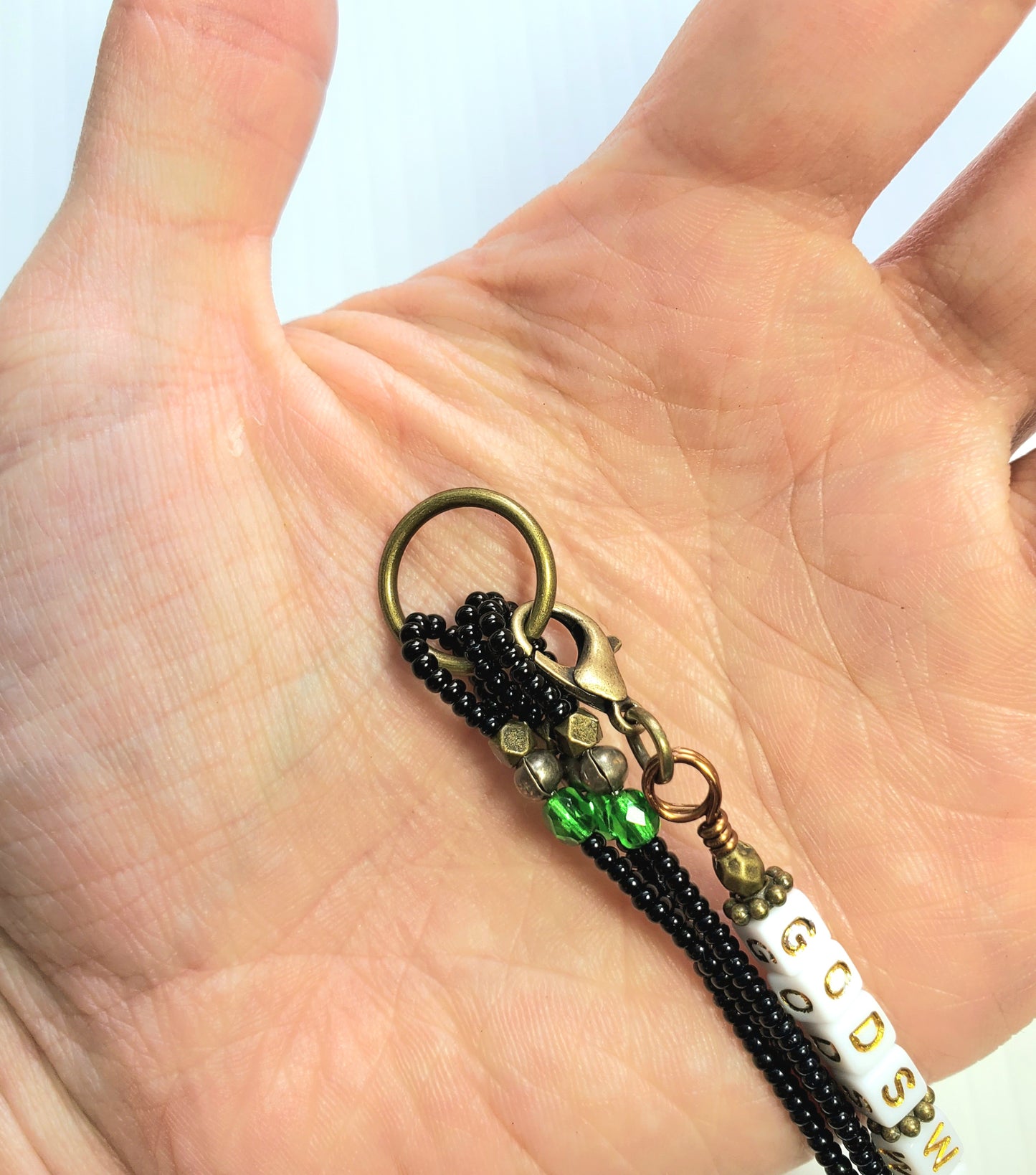 Wisdom of God Clip-On Word Charm
