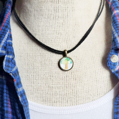 Tree of Life Charm Beaded Necklace