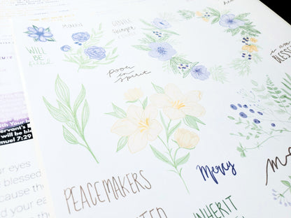 I Am Blessed Creative Bible Study Journal Kit