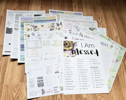 I Am Blessed Creative Bible Study Journal Kit