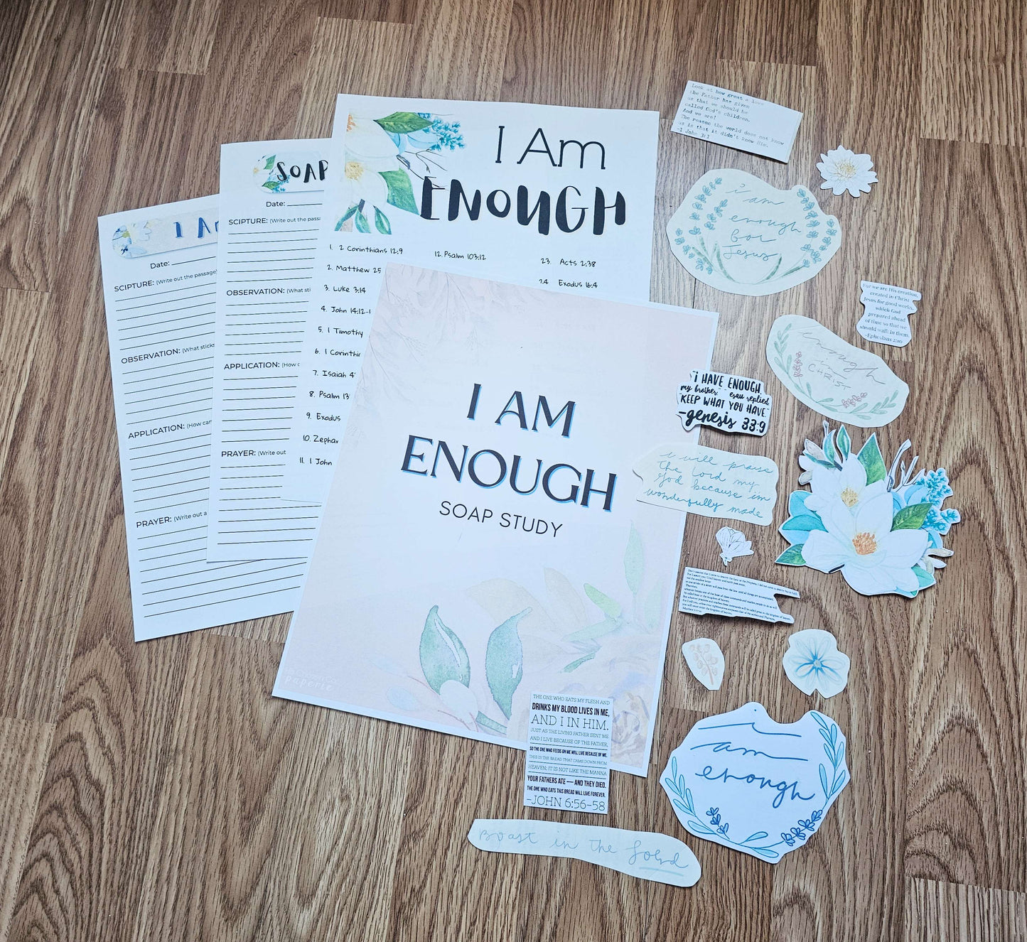 Bible Study Pack Membership - snail mail monthly SOAP study kits for women's Christian group