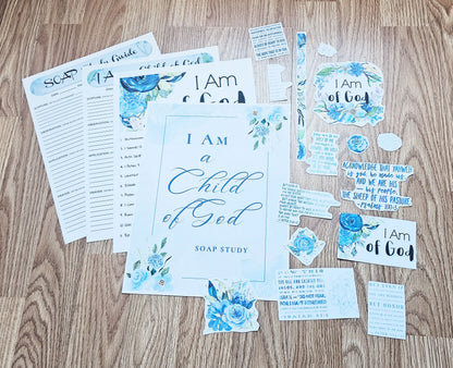 I Am a Child of God Bible SOAP Study Pack