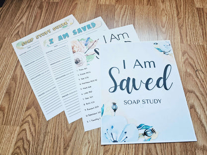 I Am Saved Bible SOAP Study Pack