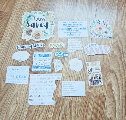 I Am Saved Bible SOAP Study Pack