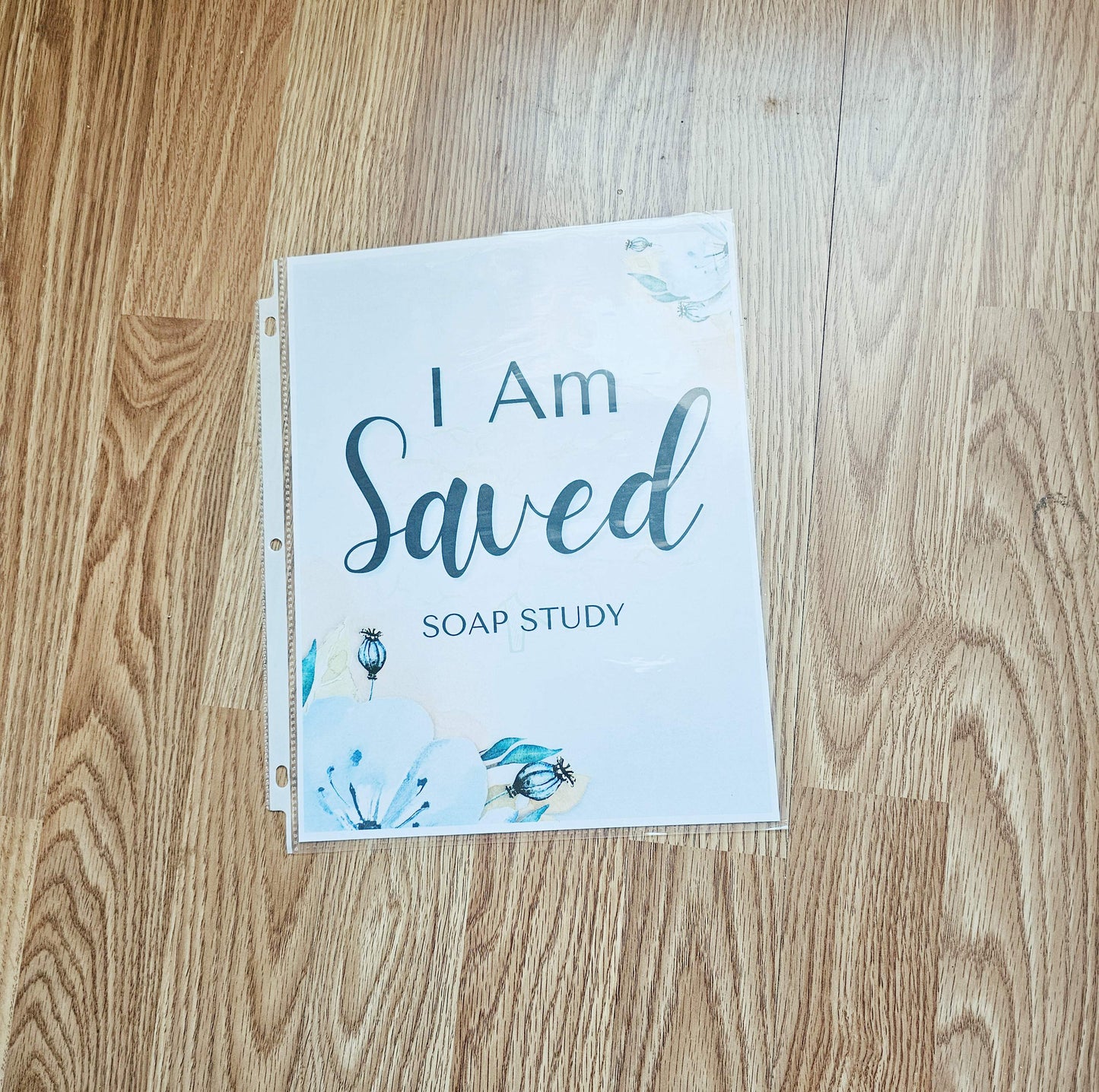 I Am Saved Bible SOAP Study Pack