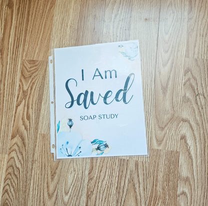I Am Saved Bible SOAP Study Pack