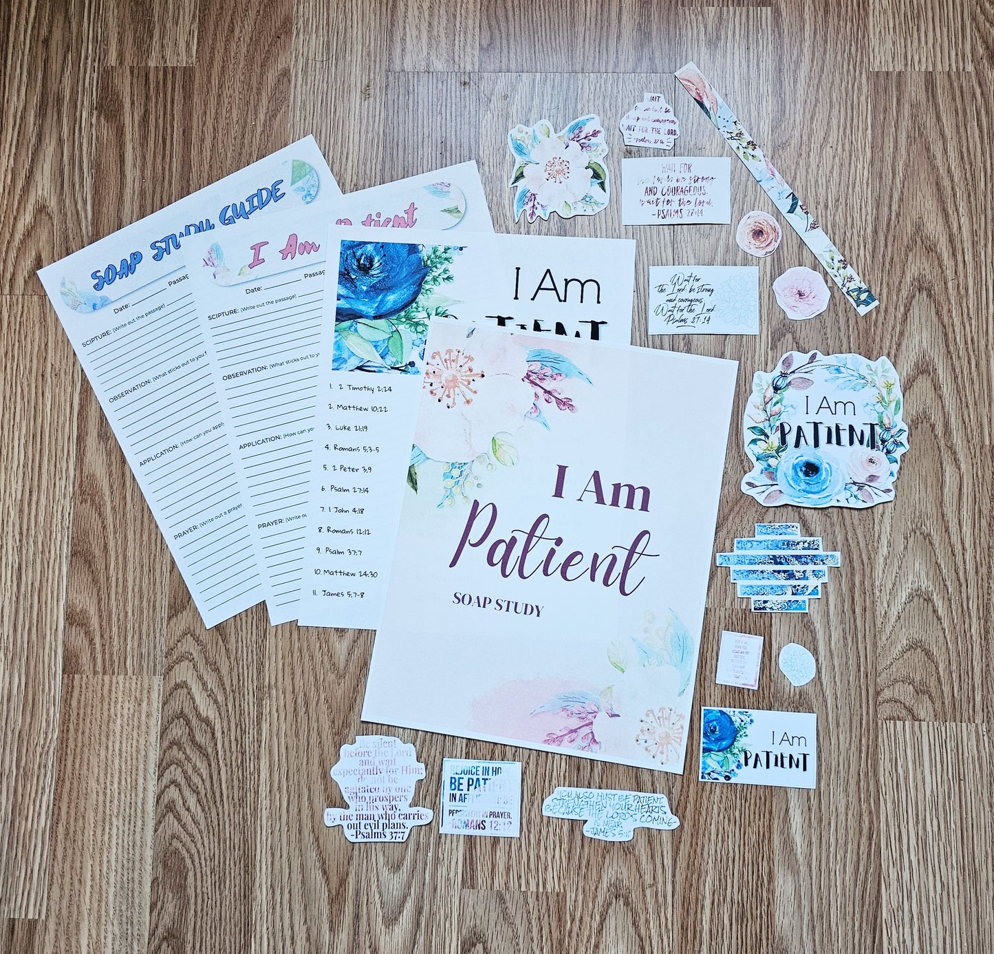 Bible Study Pack Membership - snail mail monthly SOAP study kits for women's Christian group