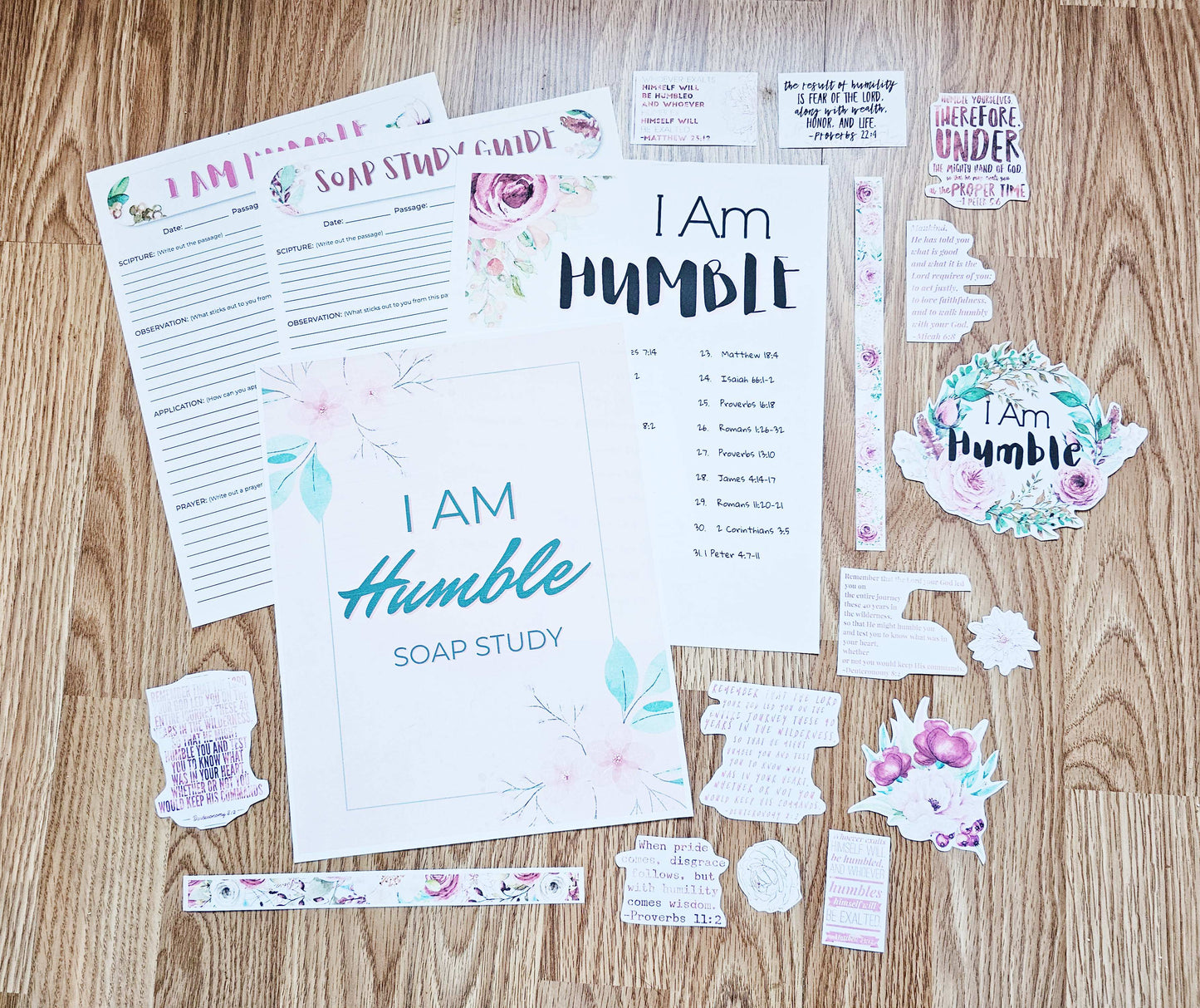Bible Study Pack Membership - snail mail monthly SOAP study kits for women's Christian group