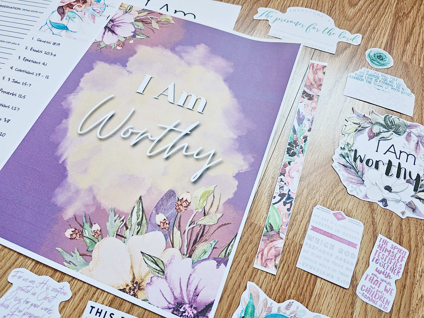 I Am Worthy SOAP Bible Study pack