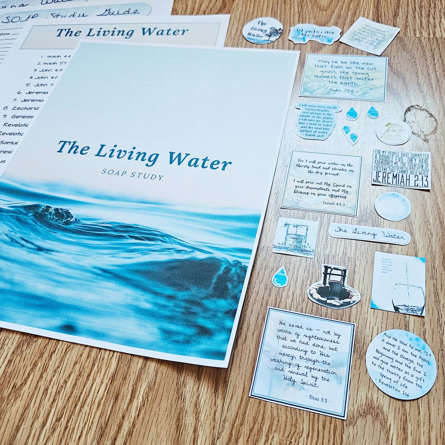 The Living Water Bible SOAP Study Pack