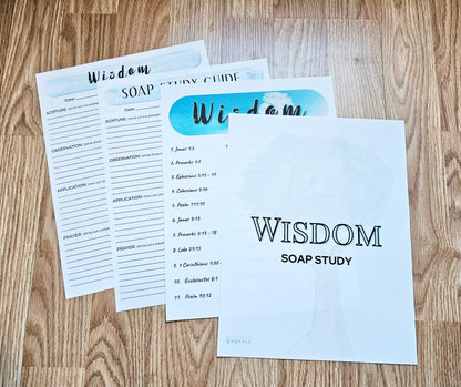 Wisdom of God Bible SOAP Study Pack
