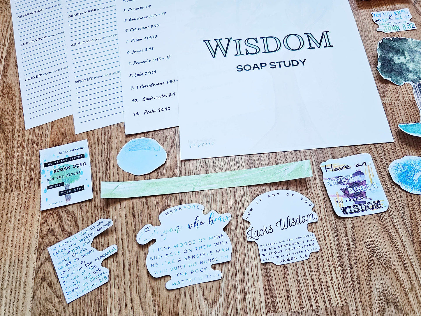 Wisdom of God Bible SOAP Study Pack