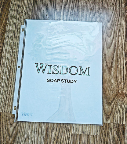 Wisdom of God Bible SOAP Study Pack
