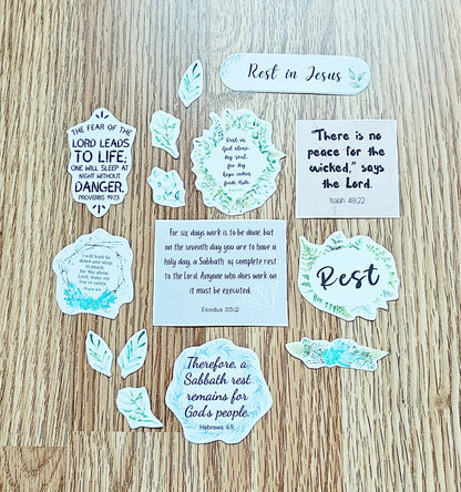 Rest in Jesus Bible SOAP Study Pack