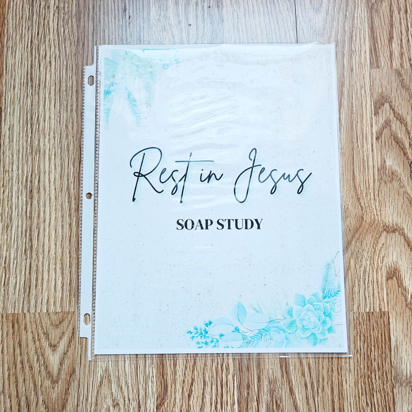 Rest in Jesus Bible SOAP Study Pack