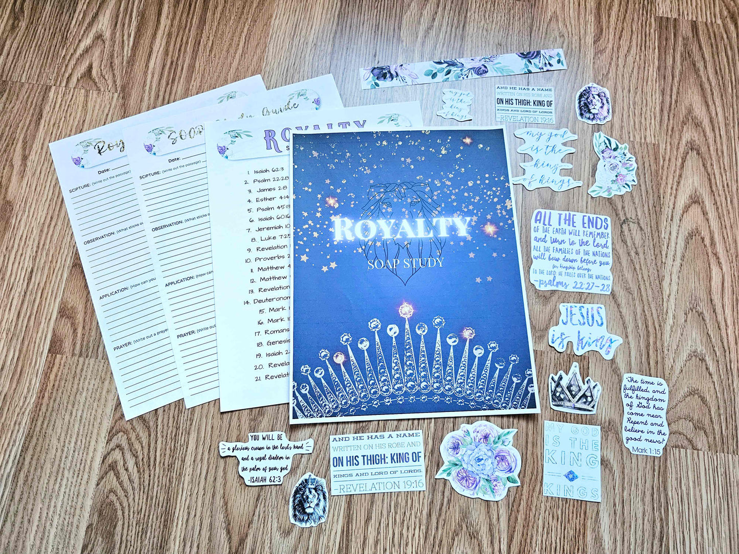 Royalty of Heaven Bible SOAP Study Pack