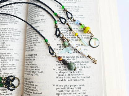 Wisdom Tree of Life 4-Strand Beaded Bookmark