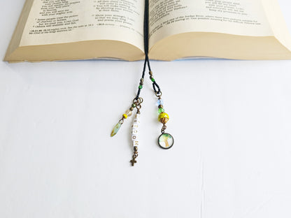 Wisdom Tree of Life 2-Strand Beaded Bookmark