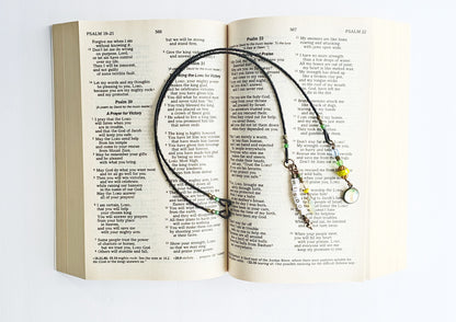 Wisdom Tree of Life 2-Strand Beaded Bookmark