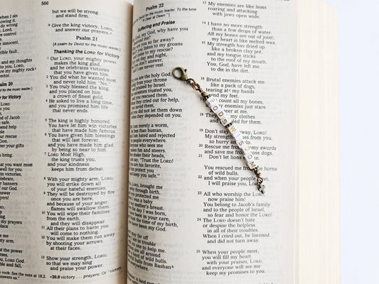 Wisdom of God Clip-On Word Charm