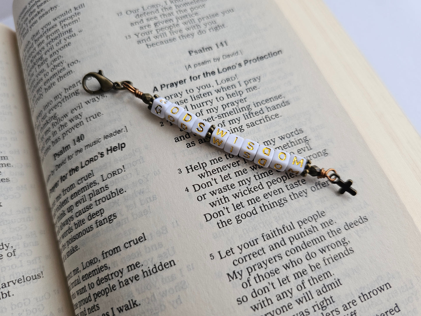 Wisdom of God Clip-On Word Charm